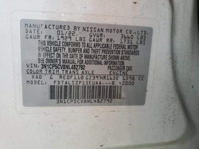 2022 NISSAN KICKS SV #3303074775