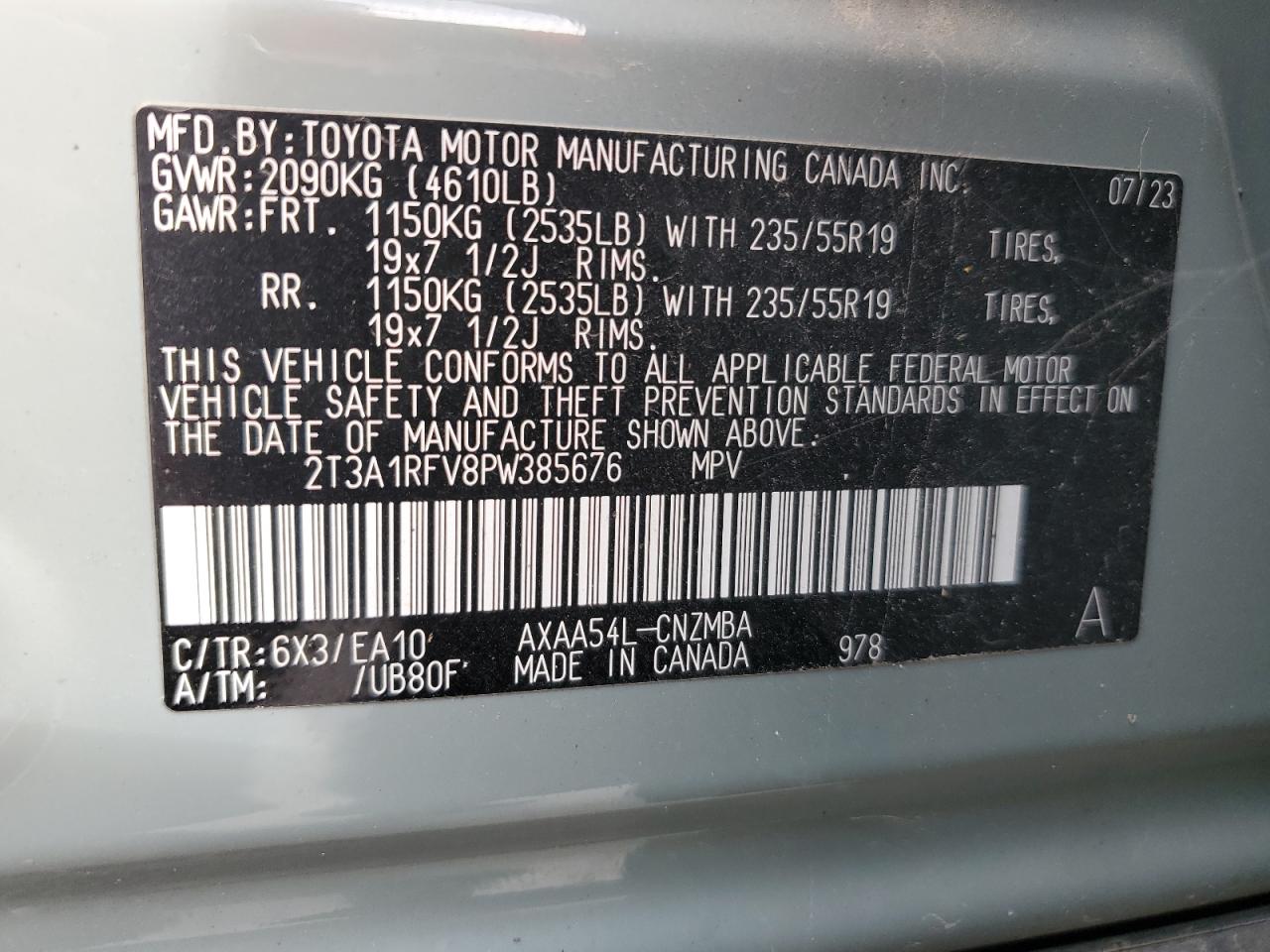 TOYOTA RAV4 XLE PREMIUM