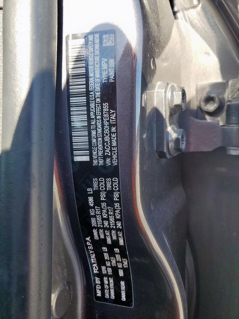 2017 JEEP RENEGADE T - ZACCJBCB0HPE87855