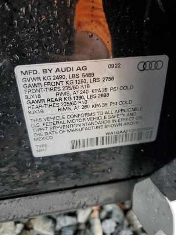 2023 AUDI Q5 PREMIUM - WA1GAAFY2P2028034