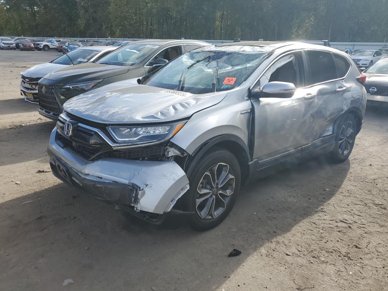 Lot #3315888176 2022 HONDA CR-V EXL