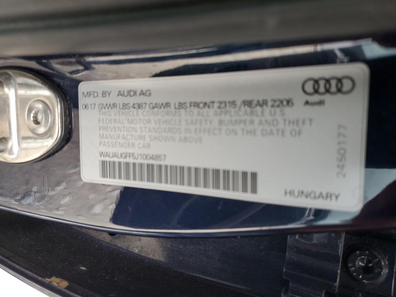 AUDI A3 PREMIUM