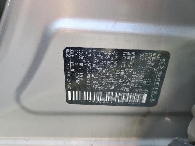 2021 NISSAN ROGUE SL JN8AT3CBXMW238410