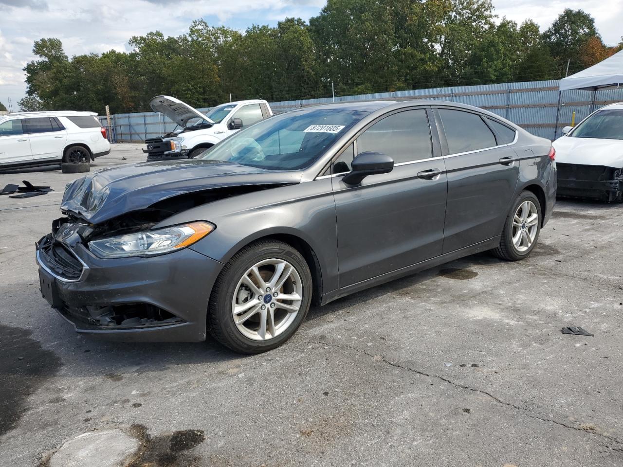 Lot #3308270153 2018 FORD FUSION SE