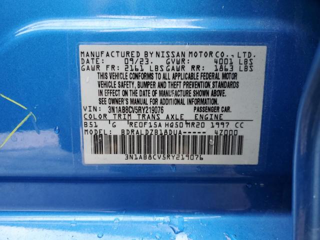 2024 NISSAN SENTRA SV - 3N1AB8CV5RY219076