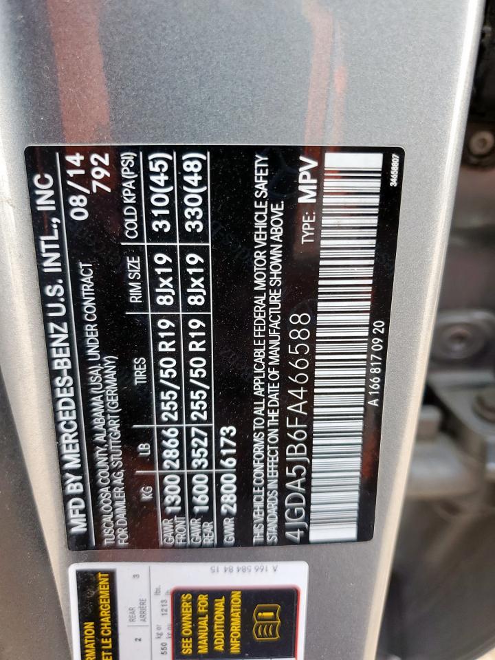 MERCEDES-BENZ M-CLASS 350