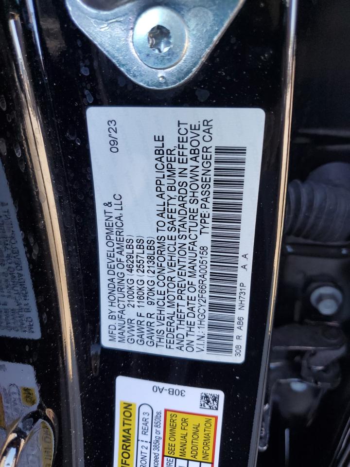 HONDA ACCORD HYBRID EXL