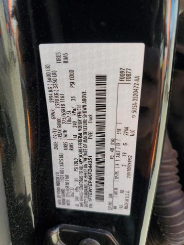 2019 FORD F150 SUPERCREW - 1FTEW1EP4KFD44351