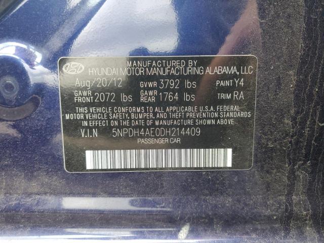 2013 HYUNDAI ELANTRA GL - 5NPDH4AE0DH214409