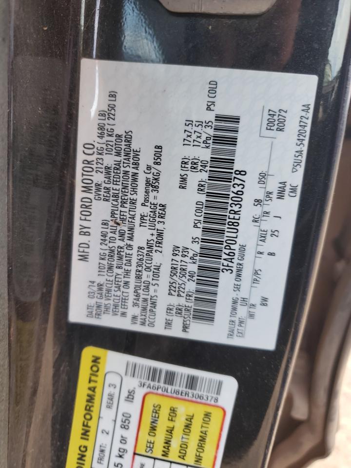 FORD FUSION SE HYBRID