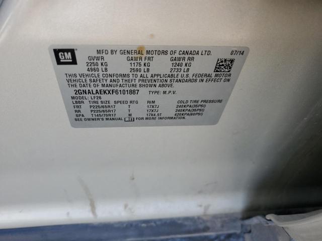 2015 CHEVROLET EQUINOX LS #3274867104