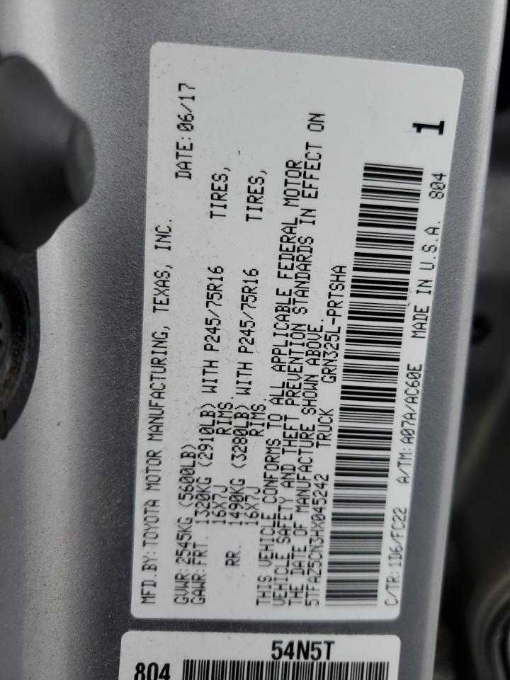 TOYOTA TACOMA DOUBLE CAB