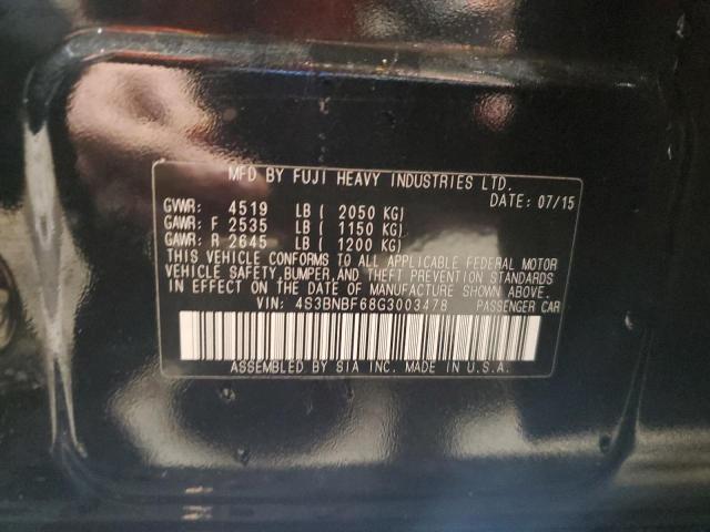 2016 SUBARU LEGACY 2.5 #3303931707