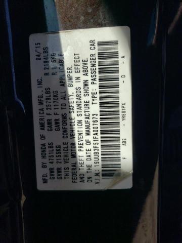 2015 ACURA TLX TECH 19UUB3F51FA007673