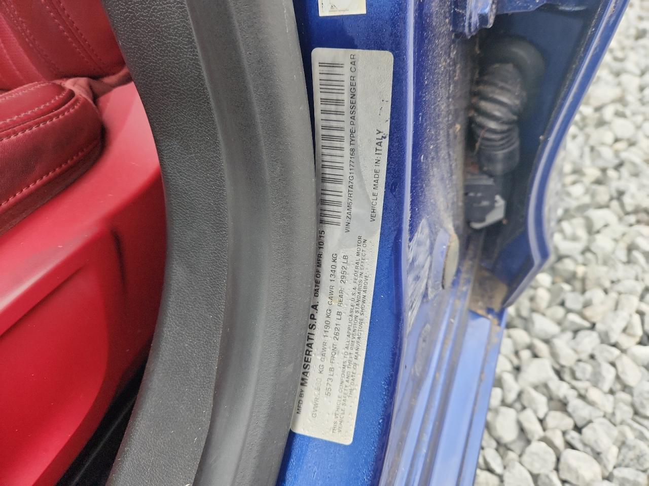 Lot #3285629289 2016 MASERATI GHIBLI S