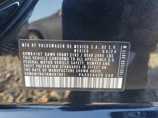 2024 VOLKSWAGEN JETTA SE - 3VWEM7BU7RM081041