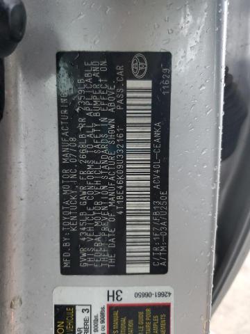 2009 TOYOTA CAMRY BASE #3283274773