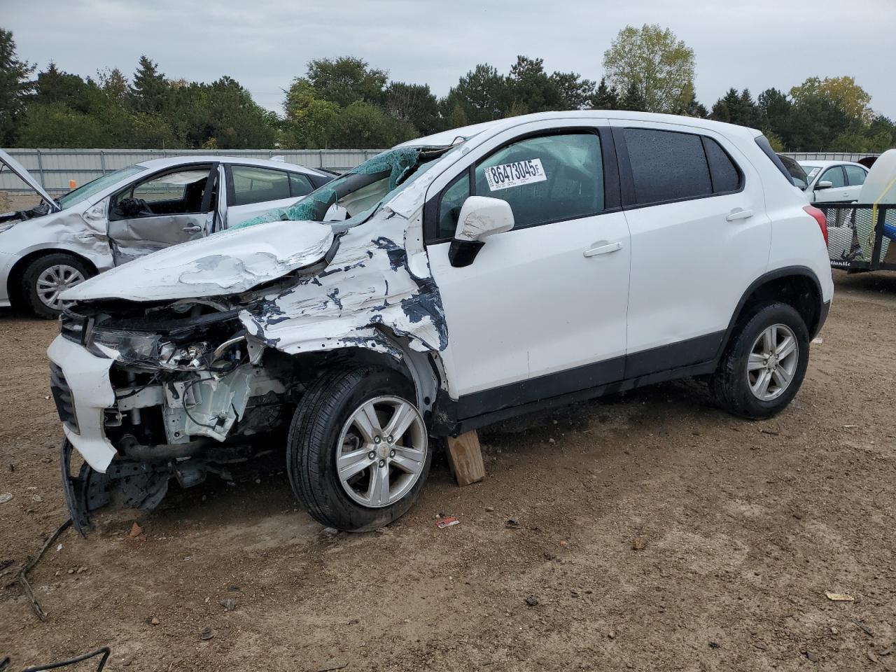 Lot #3290372771 2020 CHEVROLET TRAX LS