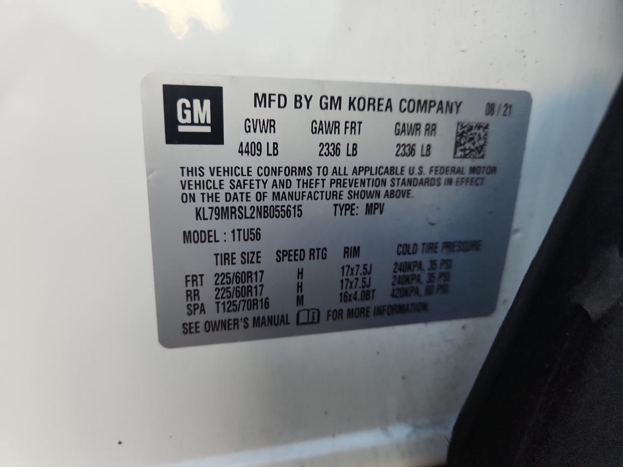 CHEVROLET TRAILBLAZER LT