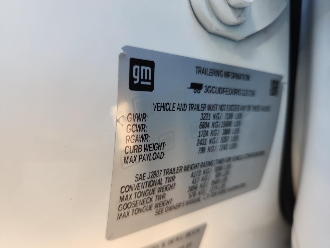 CHEVROLET SILVERADO K1500 LT TRAIL BOSS