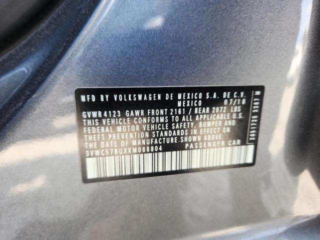 2019 VOLKSWAGEN JETTA S 3VWC57BUXKM066804