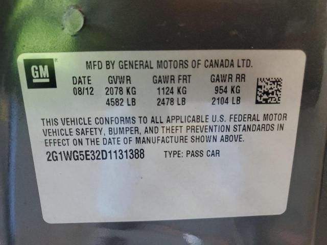 2013 CHEVROLET IMPALA LT #3290266250