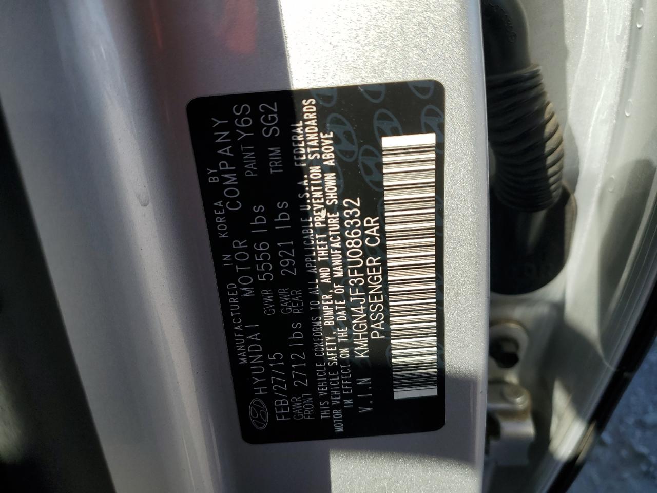 HYUNDAI GENESIS 5.0L