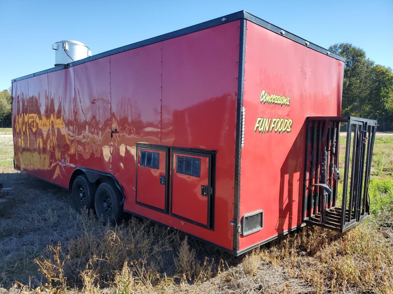 Lot #3277035190 2024 J&C UTILITY TRAILER