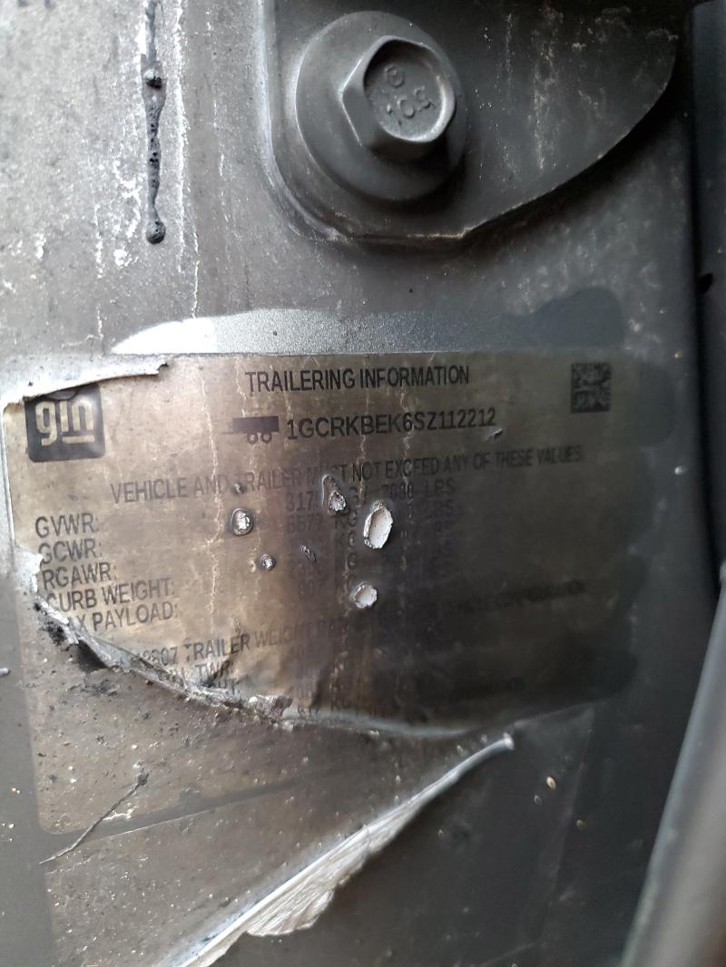 2025 CHEVROLET SILVERADO 1GCRKBEK6SZ112212