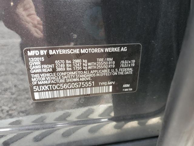 2016 BMW X5 XDR40E 5UXKT0C56G0S75551