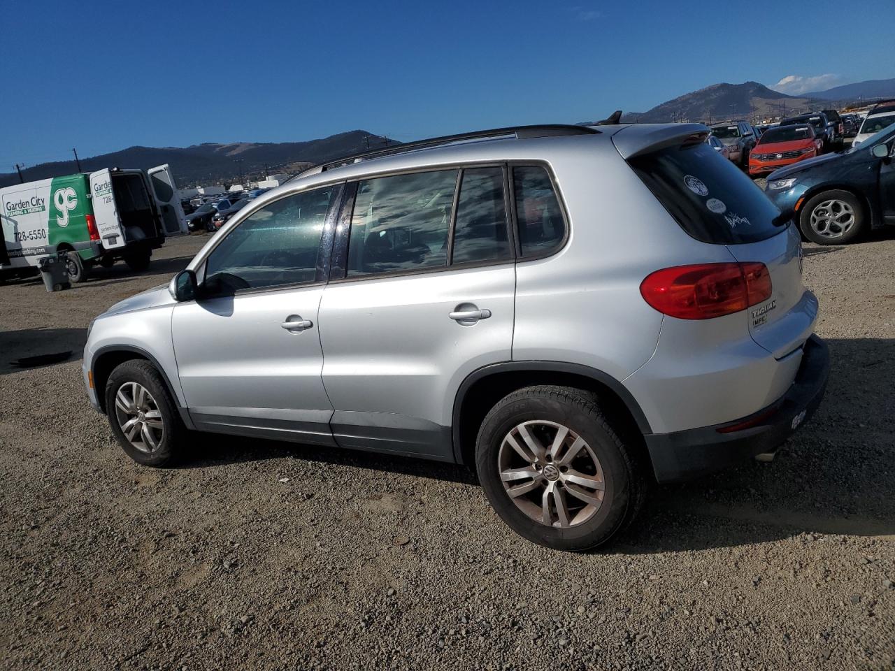 Lot #3317767067 2017 VOLKSWAGEN TIGUAN S