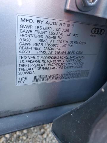 2018 AUDI Q7 PRESTIG WA1VAAF75JD020861