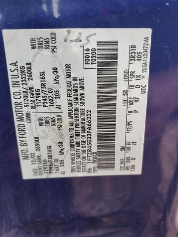 2003 FORD RANGER SUP #3287579319