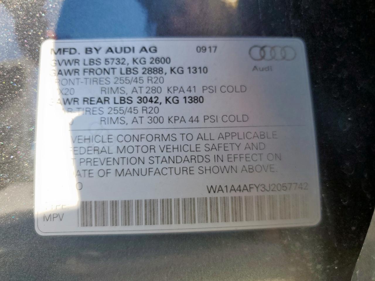 AUDI SQ5 PREMIUM PLUS