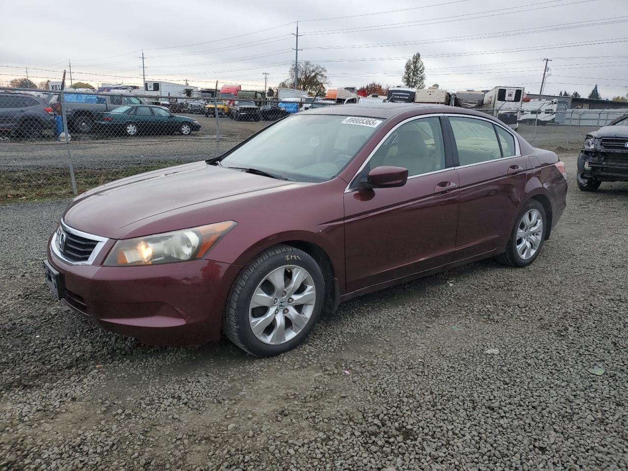 Lot #3286561147 2008 HONDA ACCORD EXL