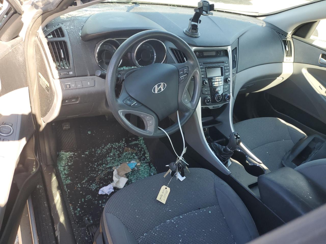 Lot #3316711417 2014 HYUNDAI SONATA GLS