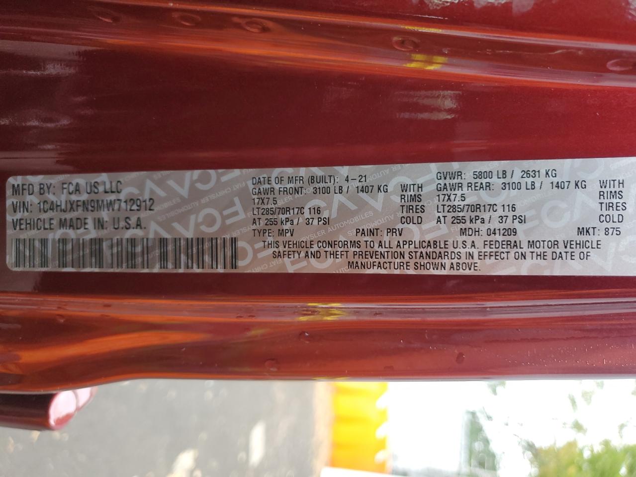 JEEP WRANGLER RUBICON