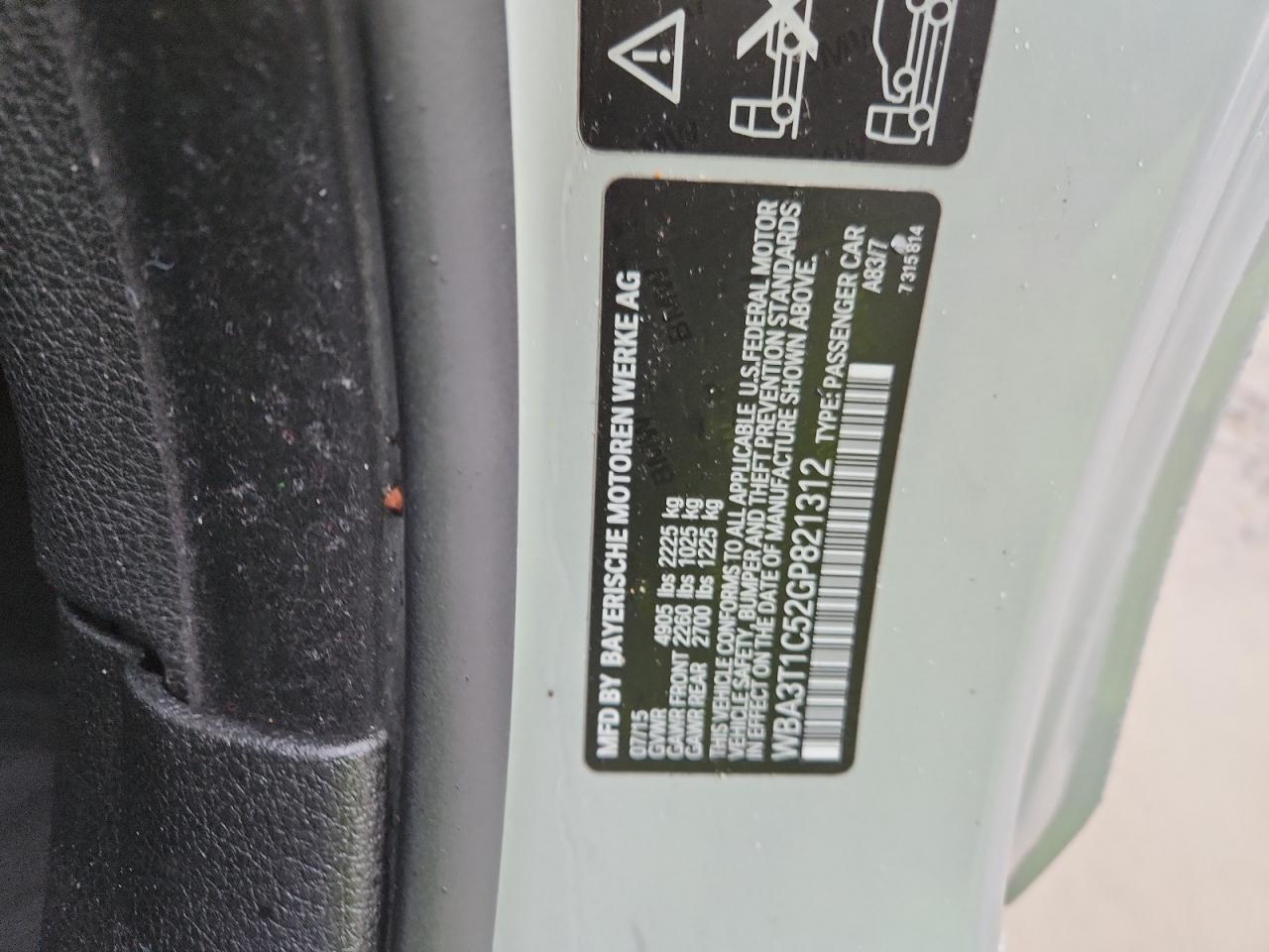 BMW 4 SERIES XI SULEV