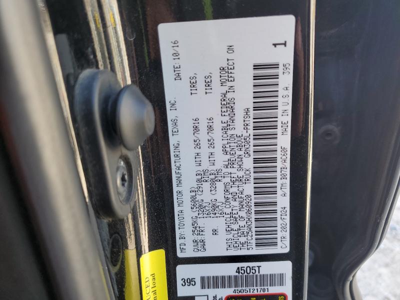 2017 TOYOTA TACOMA DOU - 5TFCZ5AN3HX060920