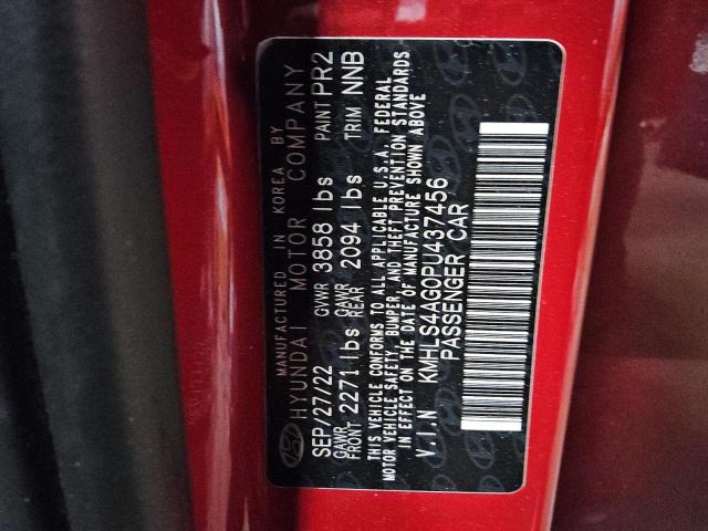 2023 HYUNDAI ELANTRA SE - KMHLS4AG0PU437456