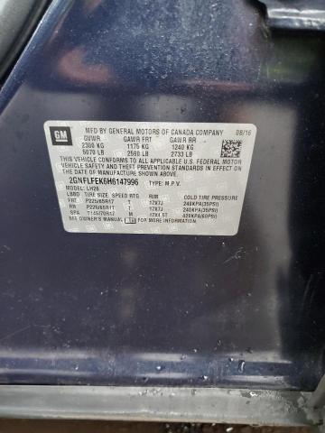 2017 CHEVROLET EQUINOX LT #3305300328