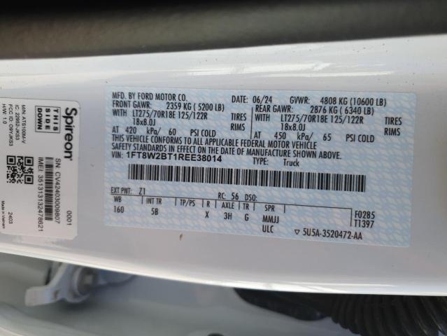 2024 FORD F250 SUPER - 1FT8W2BT1REE38014