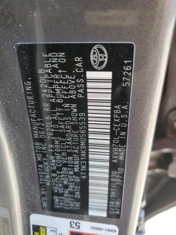 2021 TOYOTA CAMRY XSE - 4T1K31AK9MU565539