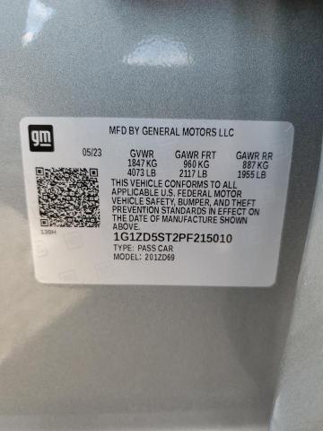 2023 CHEVROLET MALIBU LT - 1G1ZD5ST2PF215010