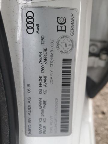 2016 AUDI A6 PRESTIG - WAUHGAFC1GN026929