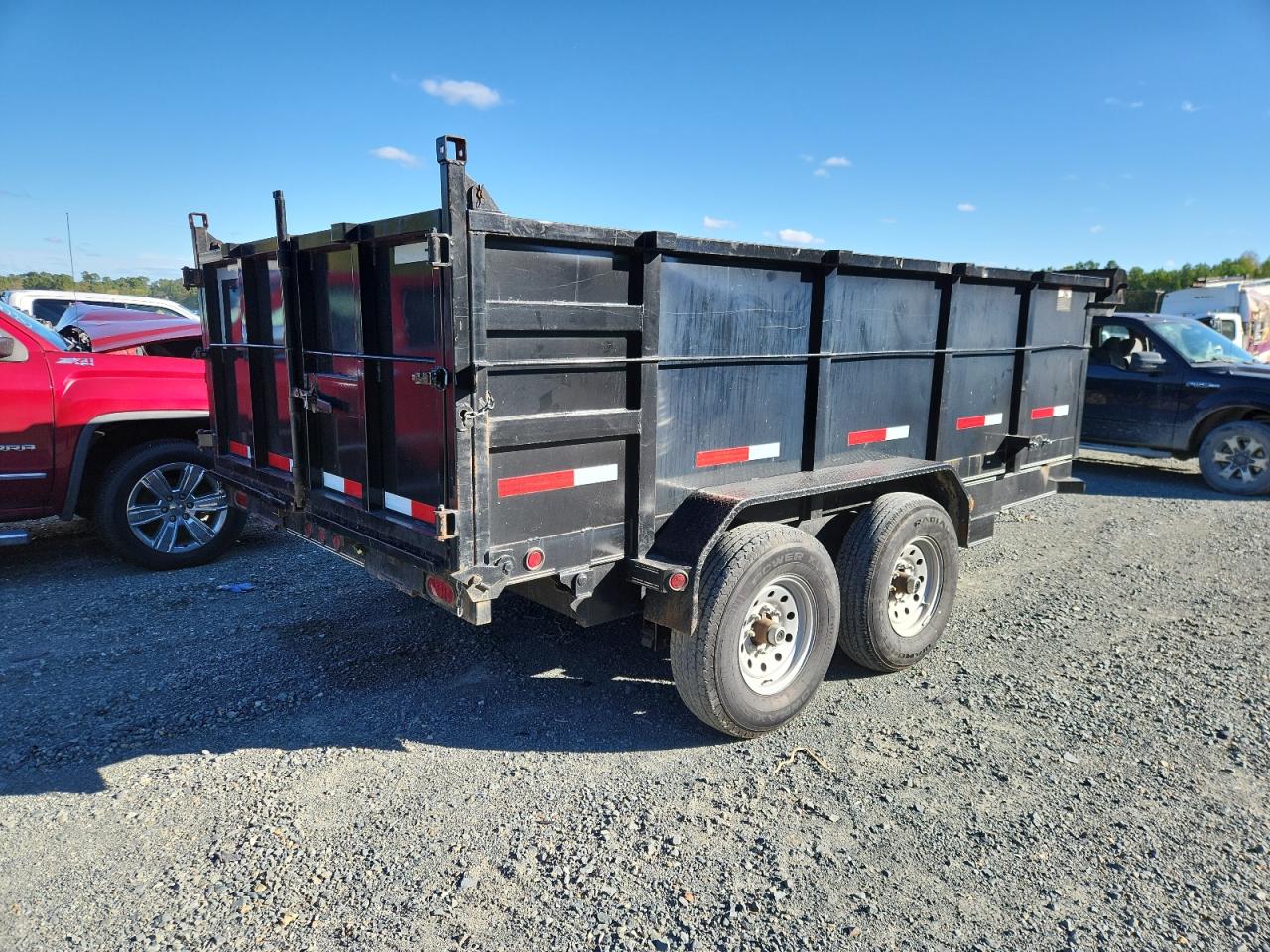 Lot #3294461540 2023 PARK TRAILERS DUMP TRAILER 7X14