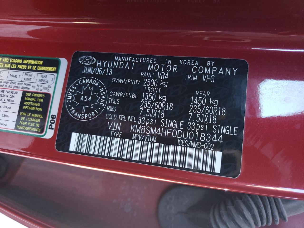 HYUNDAI SANTA FE GLS