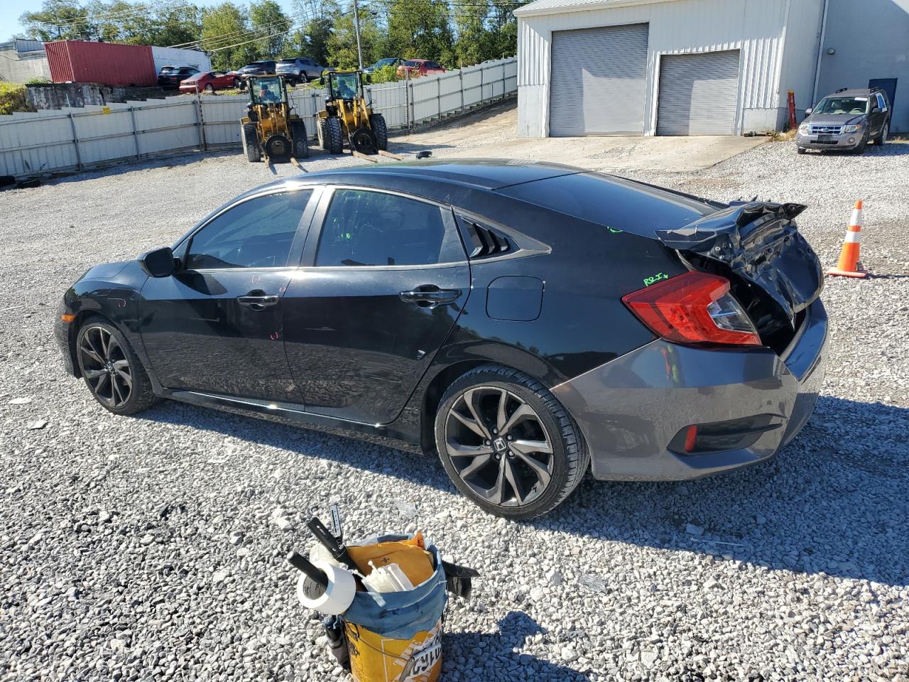 Lot #3305381308 2019 HONDA CIVIC SPOR