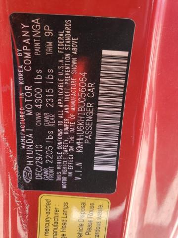 2011 HYUNDAI GENESIS CO #3286774918