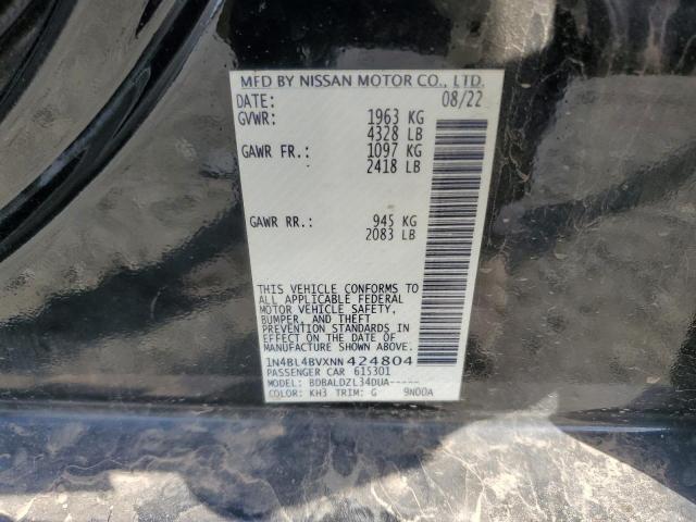 2022 NISSAN ALTIMA S #3310737731